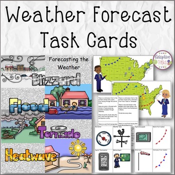 Forecasting the Weather Task Cards