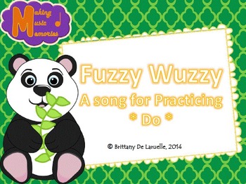 Fuzzy Wuzzy - A Song for Do