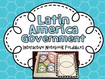 Latin America Government Interactive Notebook
