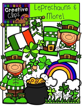 Leprechauns and More! {Creative Clips Digital Clipart}