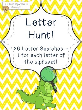 Letter Hunt - A Letter Word Search