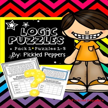 Logic Puzzles Math Pack 1