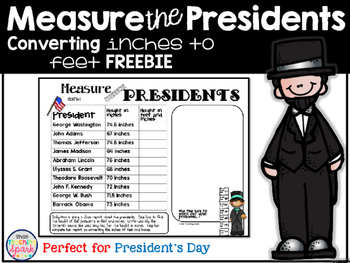 Measurement with the President Freebies