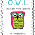 Owl Binder Covers--Organized While Learning