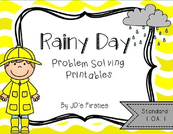 Problem Solving Printables: Rainy Day Edition