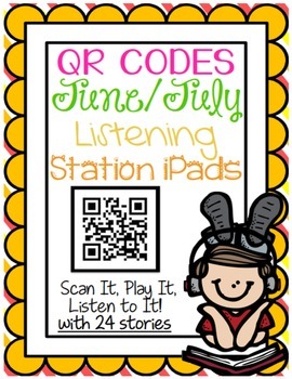 QR CODES for 24 Stories in your Listening Stations: JUNE/JULY