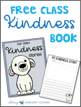 Random Acts of Kindness Class Book Template - Whimsy Works