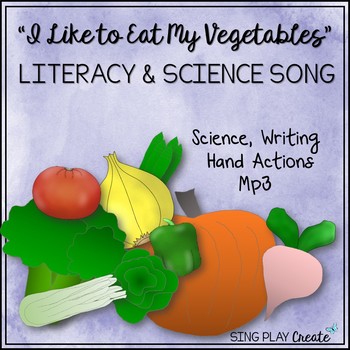 SCIENCE Learning Song "I Like to Eat My Vegetables" *Mp3 