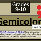 Semicolon FREEBIE