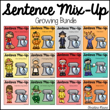 Sentence Mix Up {Bundle}