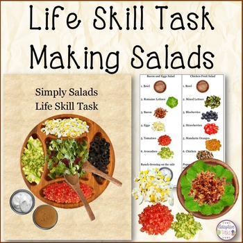 Simply Salads Life Skill Task