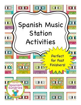 Spanish Music Appreciation Station Activities