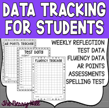 Student Data Tracking Folder