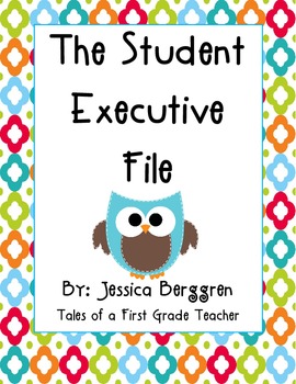 Student Executive File {Freebie}