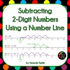 Subtracting 2-Digit Numbers Using a Number Line