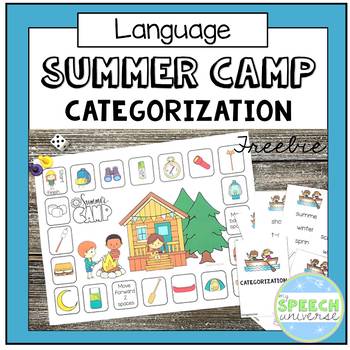 Summer Camp: Categorization {Milestone Freebie}