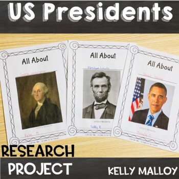 Third Grade Presidents Research Writing Project
